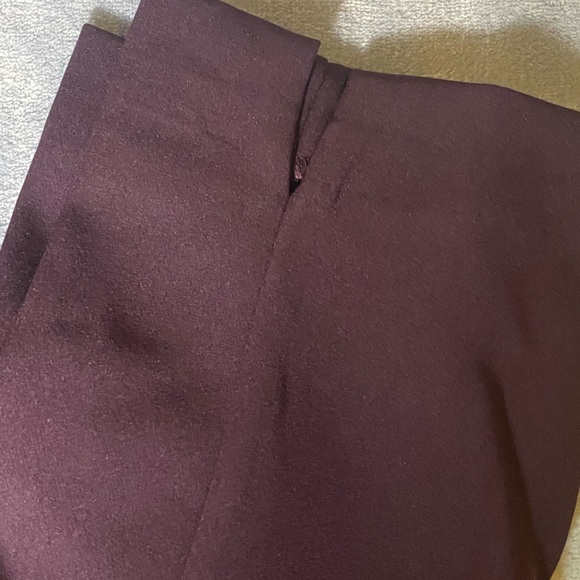 NWT Nine Eight Beautiful plum color dress pants, great color for all seasons - Picture 4 of 7